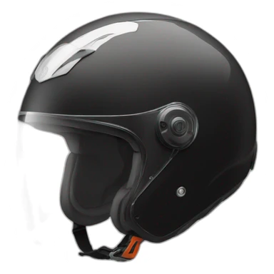 motorcycle helmet front black sticker