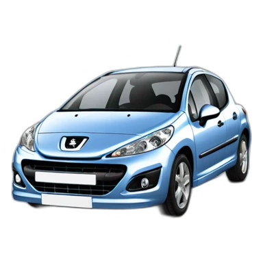 Peugeot 207 sticker