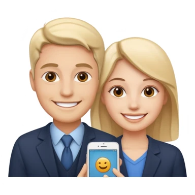 customized investment plan with people sticker