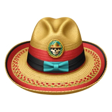 Sombrero estilo colombiano  sticker
