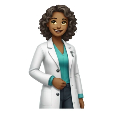 lab coat beauty hot girl sticker