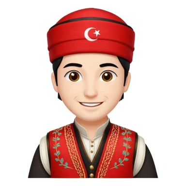 Gülen keloğlan sticker