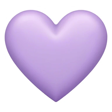 pastel purple heart sticker