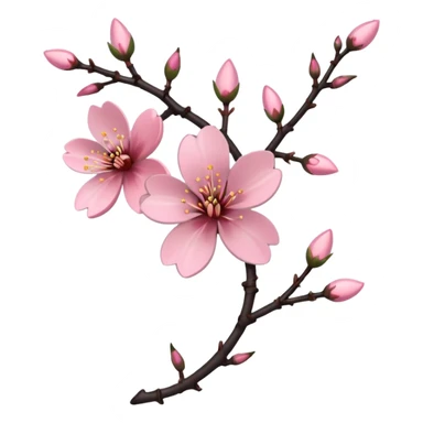 tribal with cherry blossom sticker