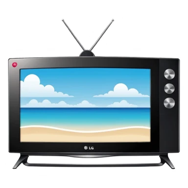 LG Life's Good TV sticker