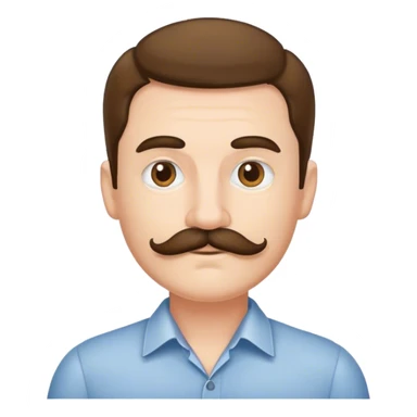 Hitler avec petite moustache  sticker