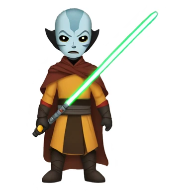 aang darth vador sticker