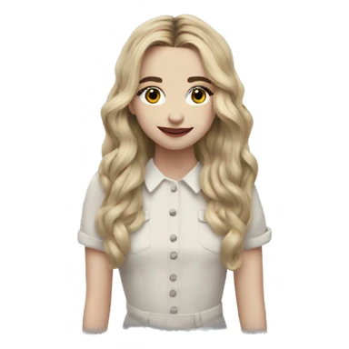 sabrina carpenter music video sticker