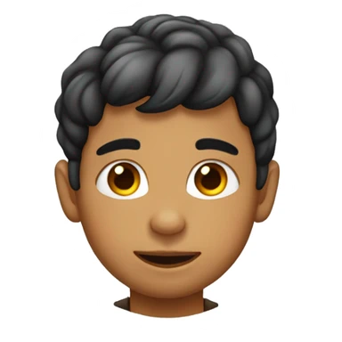 Niño con aretes y morenito  sticker