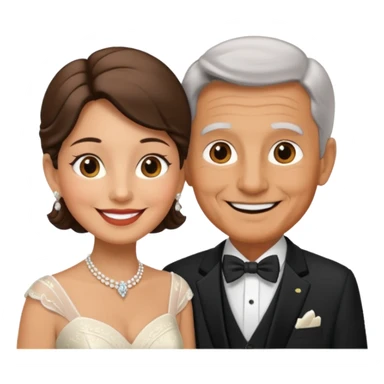 60th wedding anniversary sticker
