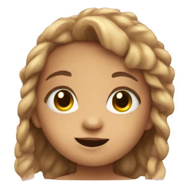 cute baby is hold camera sticker