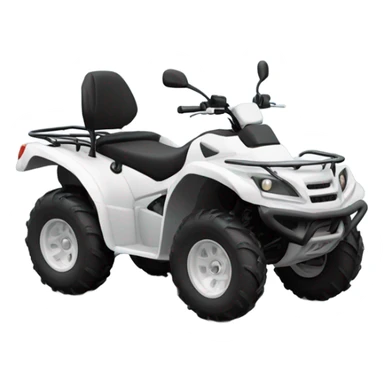 Realistic motor outdoor atv  sticker