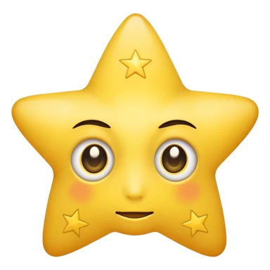 star struck face emogi sticker