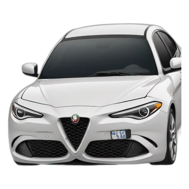 Alfa Romeo giulia sticker
