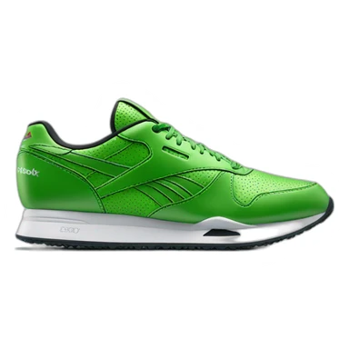 reebok trainer green sticker
