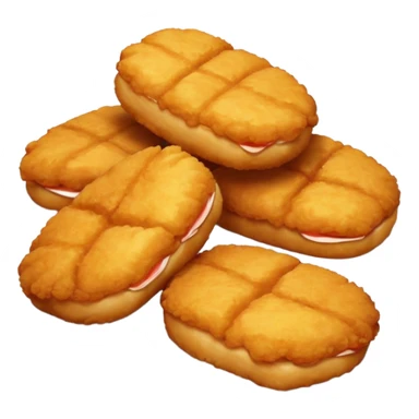 Chicken nuggets  sticker