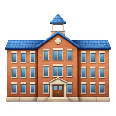 school building sticker