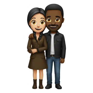 european couples (creative) sticker