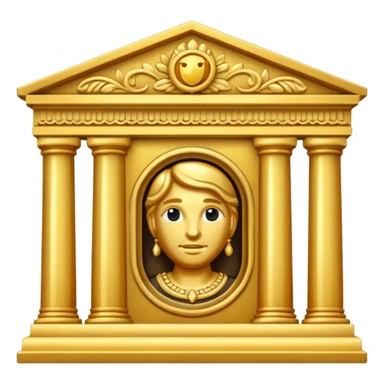 bank color gold sticker