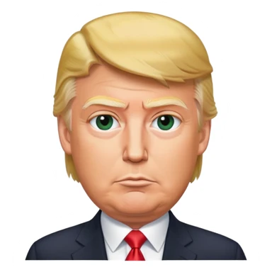 Trump working at fidelity sticker