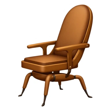 cucaracha sentada en silla de escritorio sticker