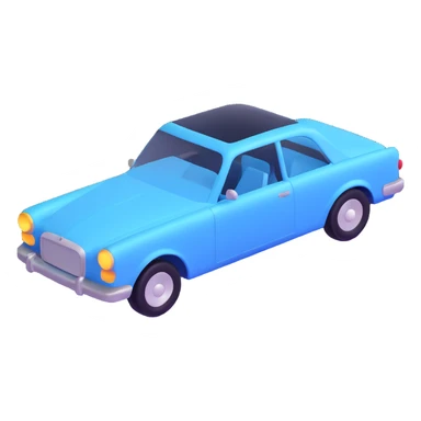 Make the transparent film more visible and floating just above the car, as if it is just being applied and not yet attached, keep the elegant 3D style sticker