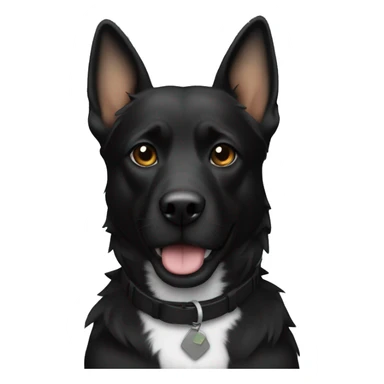 black k9 sticker