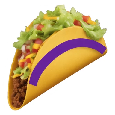 taco bell sign sticker