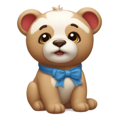 Osito cariñosito amoroso  sticker