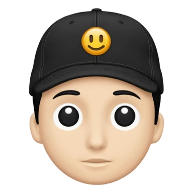 A black cap with 701  sticker