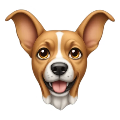 Dog with Extreme Long ears sticker