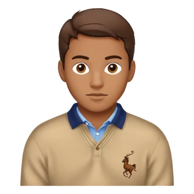 Ralph Lauren polo sweater sticker