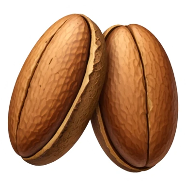 two brazil nuts sticker