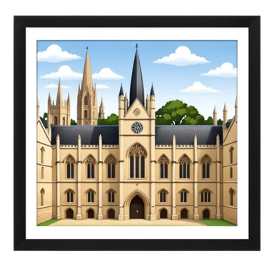 oxford university  sticker
