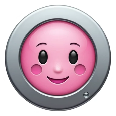 pink pin for boards - no face  sticker