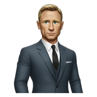 Daniel craig sticker