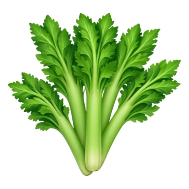 Create a celery emoji sticker
