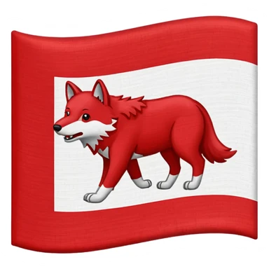 Flag that says #Wolf99 sticker