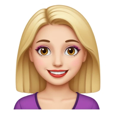 Clean girl emojis sticker