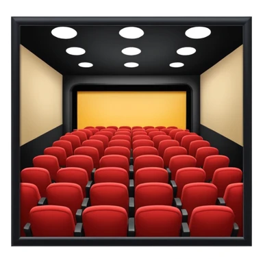 modern theater sticker