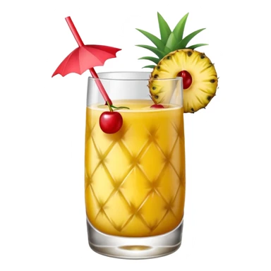 pineapple cocktail  sticker