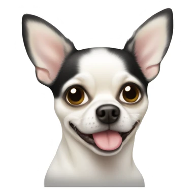 fat white chihuahua sticker