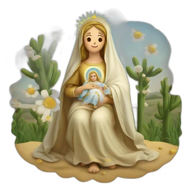 peregrinas coto de doñana para la virgen del rocio sticker