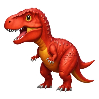 Red trex sticker
