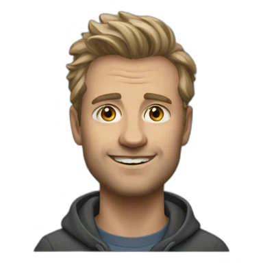 Caspar David Friedich paint sticker