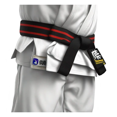 Bjj White Belt first stripe sticker