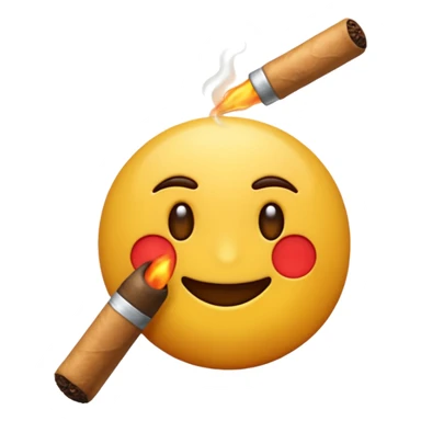 Sigara içen emoji sticker
