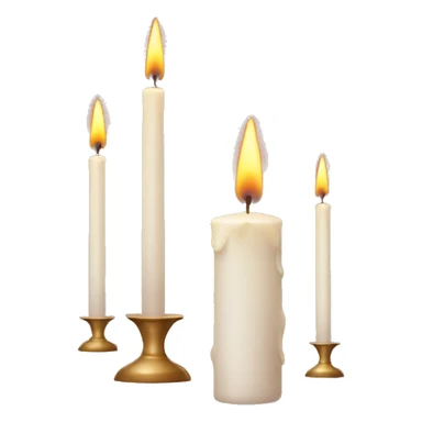 Candles aromatic sticker