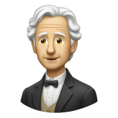 albert einstien thinking sticker