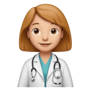 Snoopy dog in a doctor  uniform sticker